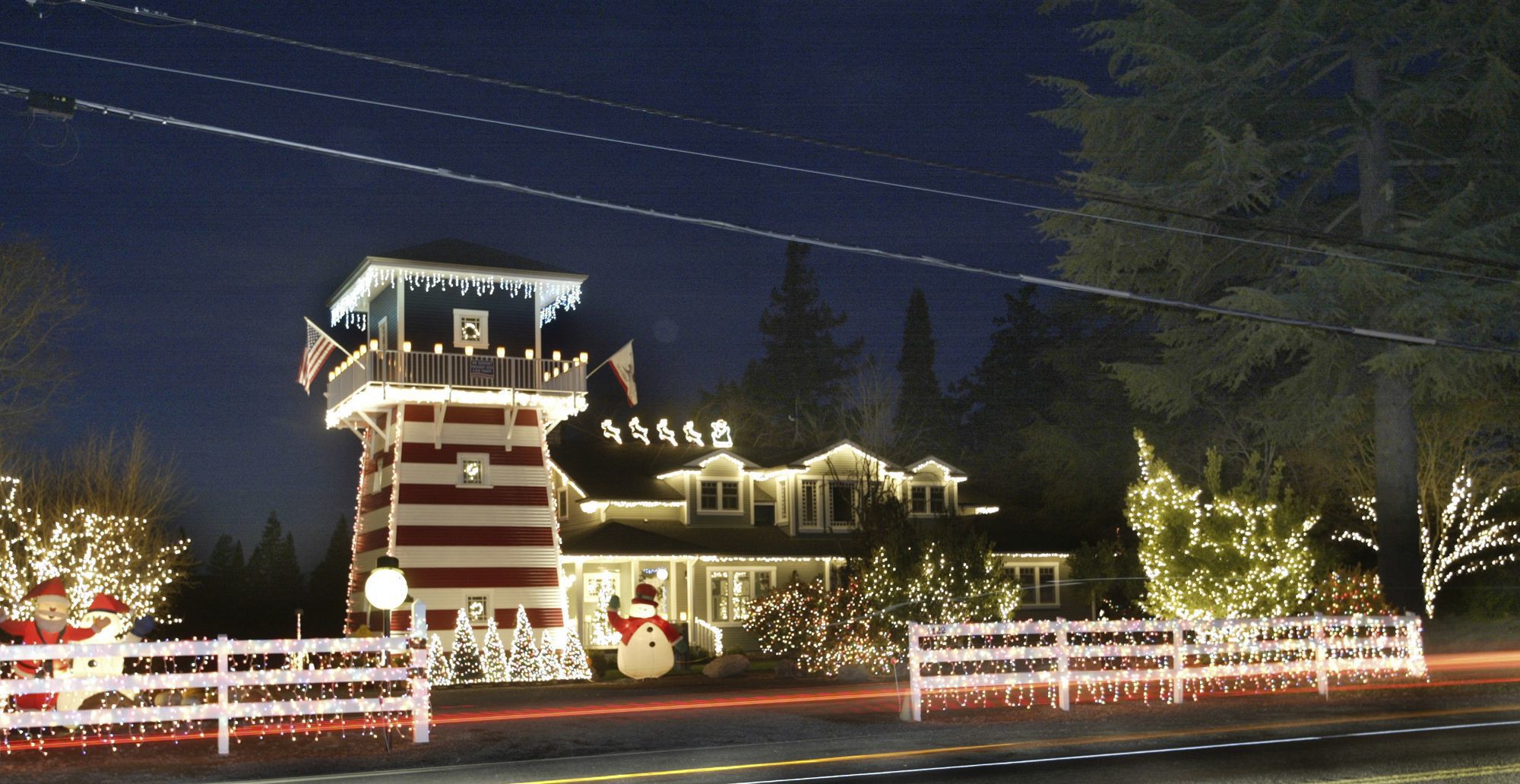 Napa Christmas lights